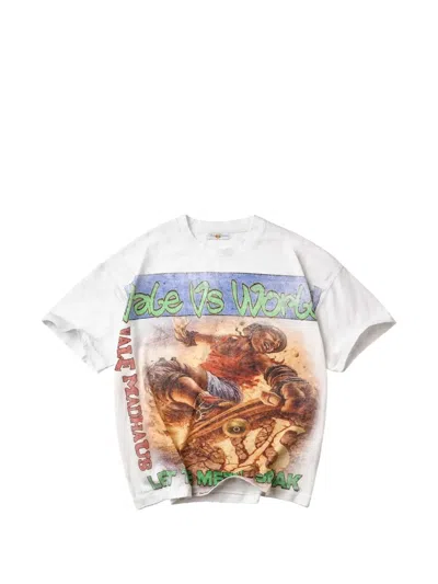 Vale Graphic-print T-shirt In White