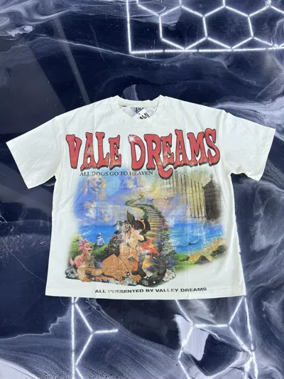 Pre-owned Vale Heaven Tee Cream Size M In Sand