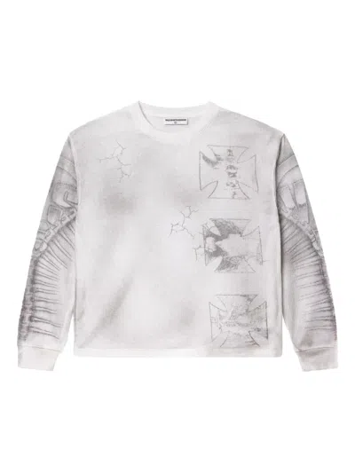 Vale Iron Spine Thermal Sweatshirt In Brown