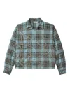 Vale Jewelled Flannel Shirt In Multi