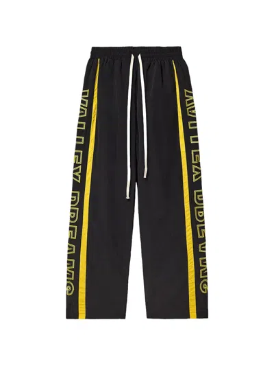 Vale Killroy Side-stripe Track Pants In Black