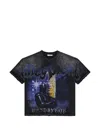Vale Lancelot Distressed-effect T-shirt In Black