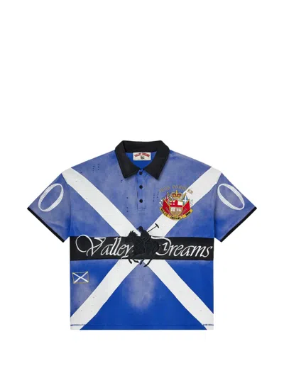 Vale Legacy Polo Shirt In Blue