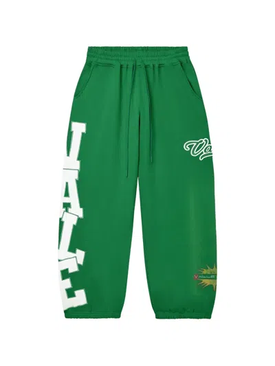 Vale Lego Logo-patch Track Pants In Green