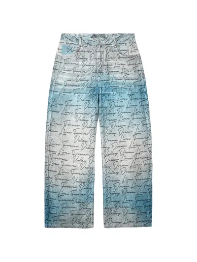 Vale Letter To Trousers In Blue