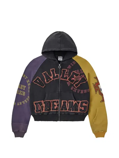 Vale Logo-patch Zip-up Hoodie In Multi