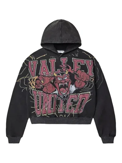 Vale Mascot Hoodie In Black