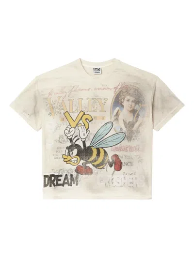 Vale Mayhem Short-sleeve T-shirt In Neutral