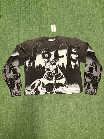 Pre-owned Vale “monochrome” Long Sleeve - Size Large - (black/white)