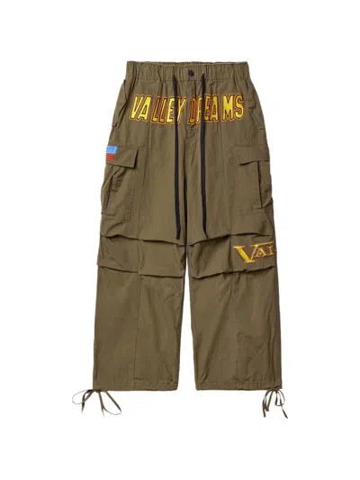 Vale Paratrooper Cargo Trausers In Green