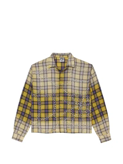 Vale Plaid-pattern Shirt In Green