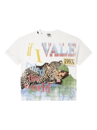 Vale Printed T-shirt In White