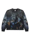 Vale Renaissance Metal Long-sleeve Sweatshirt In Black