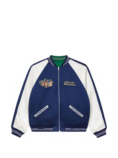 Vale Reverso Sukajan Jacket In Blue