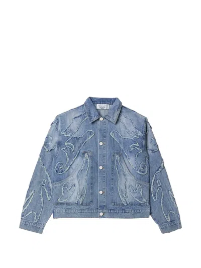 Vale Showdown Denim Jacket In Blue