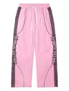 Vale Side-striped Track Pants In Pink