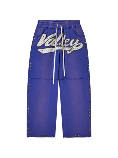 Vale Skittle Crystal-embellished Track Pants In Multi