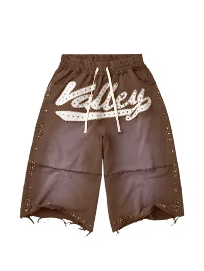 Vale Skittle Rhinestone-embellished Shorts In Multi