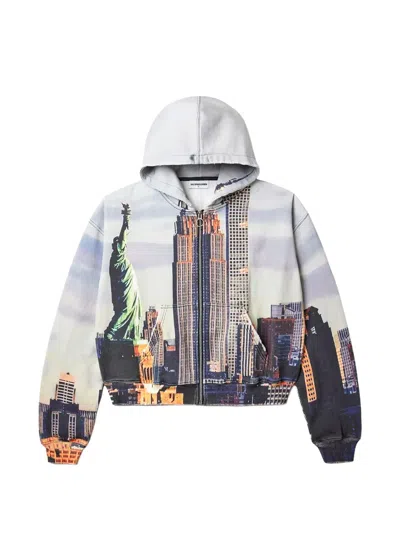 Vale Skyline Zip Hoodie In Multi