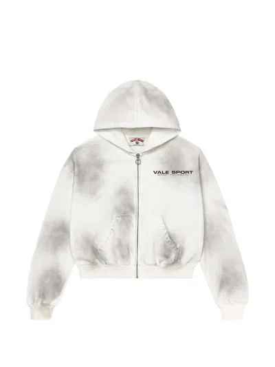 Vale Staple Zip-up Hoodie In Gray