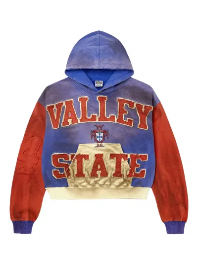 Vale State Crested Club Anthem Hoodie In Blue