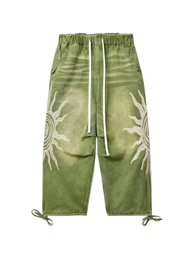 Vale Sun-track Pants In Green