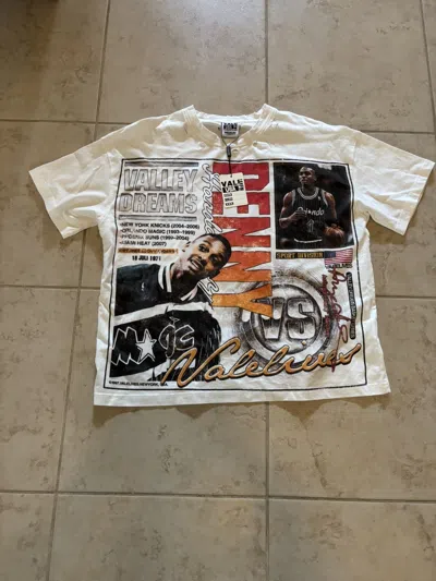 Pre-owned Vale Valley Forever Dreams Penny Tee Size Small In White