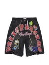 Vale Workshop Patchwork Shorts In Multi