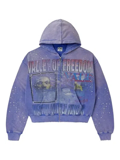 Vale Zip-up Hoodie In Blue