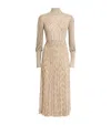 Valenti Knitted Saoirse Midi Dress In Neutral