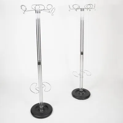 Pre-owned Valenti Vintage  Cusago Milano Italy Coat Rack Hanger 1980's By Isao Hosoe In Gray