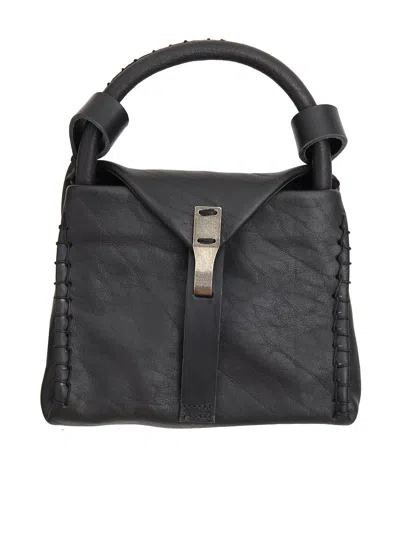 Valentina Banella Medium Handle Stitch Leather Bag