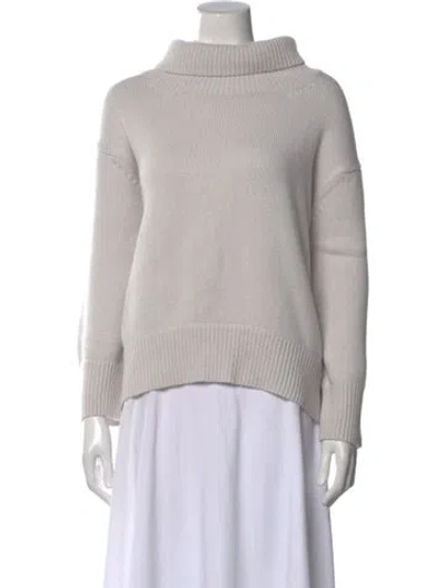 Pre-owned Valentina Kova Cashmere Turtleneck Sweater In Gray
