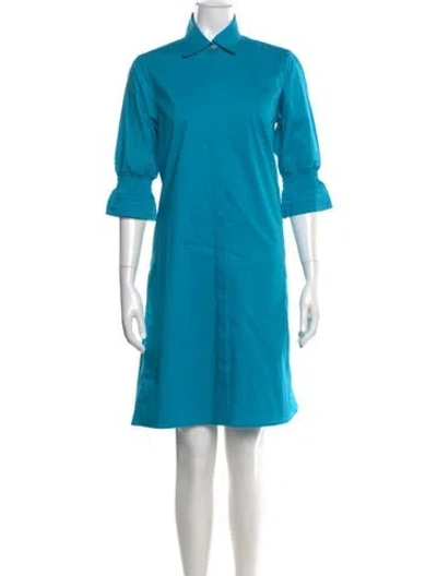 Pre-owned Valentina Kova Midi Length Dress In Blue