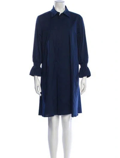 Pre-owned Valentina Kova Mini Dress In Blue