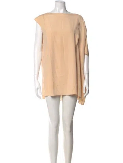 Pre-owned Valentina Kova Silk Mini Dress In Neutral