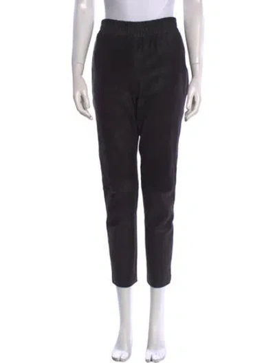 Pre-owned Valentina Kova Skinny Leg Pants In Black