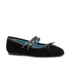 Valentina Rangoni Brigitte Dbl Monk Strap In Black