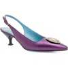 Valentina Rangoni Women's Pink / Purple Docile Pump Norma Etolle In Norma Etolle