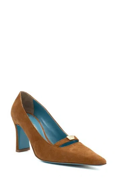 Valentina Rangoni Fanny Pump In Brown