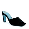 Valentina Rangoni Laura Slide Sandal In Black Mousse