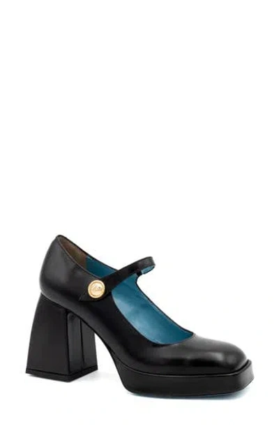 Valentina Rangoni Piuma Mary Jane Platform Pump