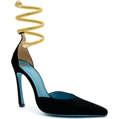 Valentina Rangoni Regale Ankle Ornament Pump In Black