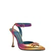 Valentina Rangoni Sirena Palm Tree Appliqué Pump