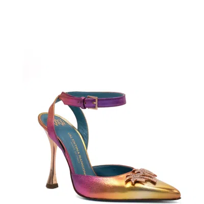 Valentina Rangoni Sirena Palm Tree Appliqué Pump
