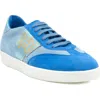 Valentina Rangoni Valetta  Lace Up Sneaker In Blue