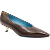 Valentina Rangoni Vamp Low Heel Fashion Pump In Moka Mousse