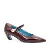 Valentina Rangoni Velato Mary Jane Pump In Burgundy