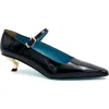 Valentina Rangoni Venere Maryjanepump In Black Vernice