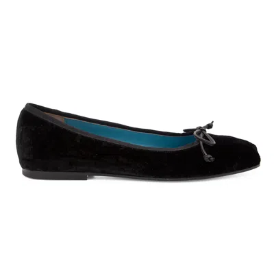 Valentina Rangoni Women's Barbie Flat Bow Black Mastrap